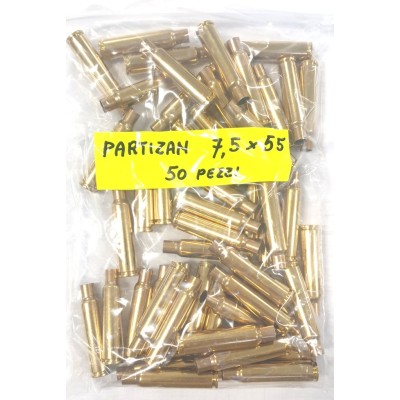 Bossoli 7,5x55 SELLIER & BELLOT/PPU 1° sparo conf.50 pz.