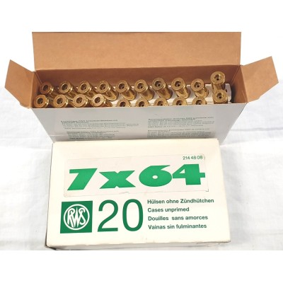 Bossoli 7x64 RWS conf.20 pz.