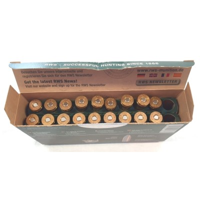 Bossoli RWS 7 mm Magnum usati 1° sparo ricalibrati innescati conf.18 pz.