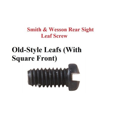 Smith & Wesson Rear Sight Leaf Screw Old Style 037350000