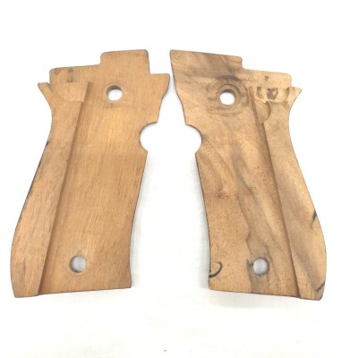 Guancette Beretta 81/84 legno lisce con scudetto
