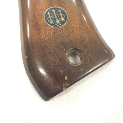 Guancette Beretta 81/84 legno lisce con scudetto