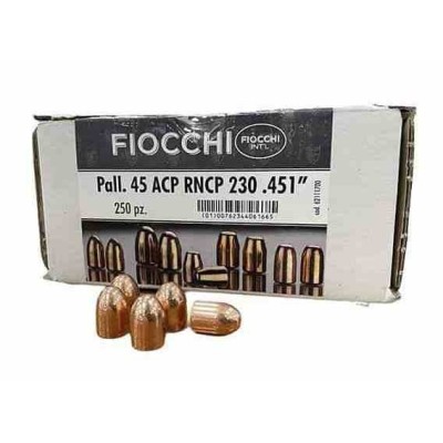 Palle 45 Fiocchi 230 RNCP conf.250 pz.