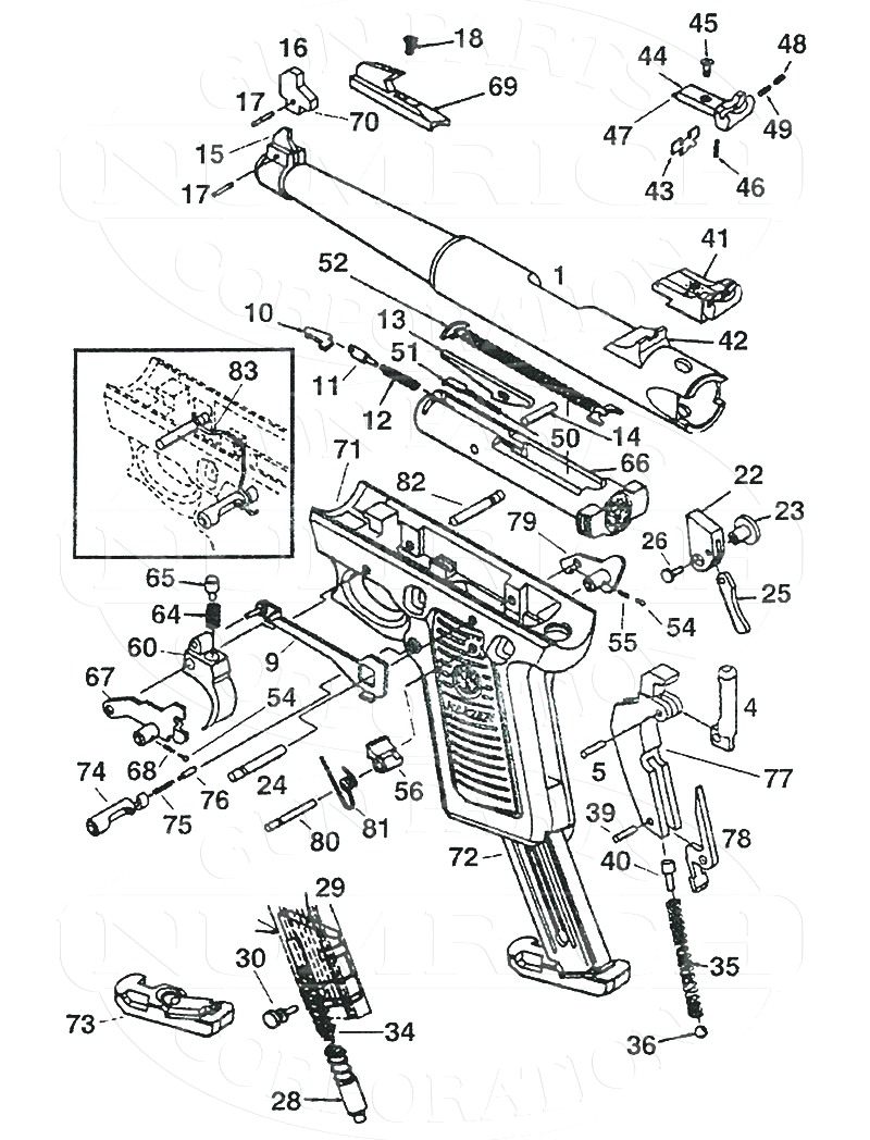 RUGER 22/45 Mark II/III