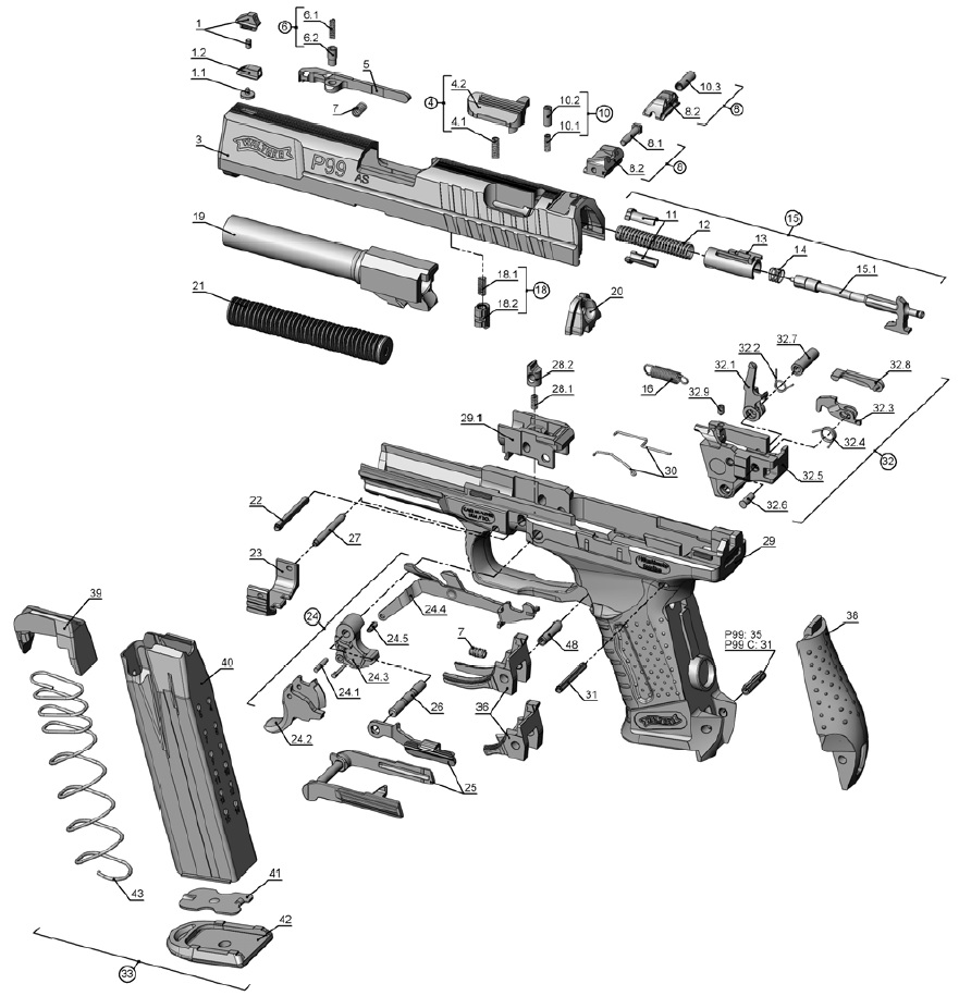 WALTHER P99